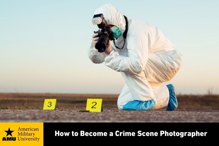 crime-scene-photographer crime scene photographer with camera