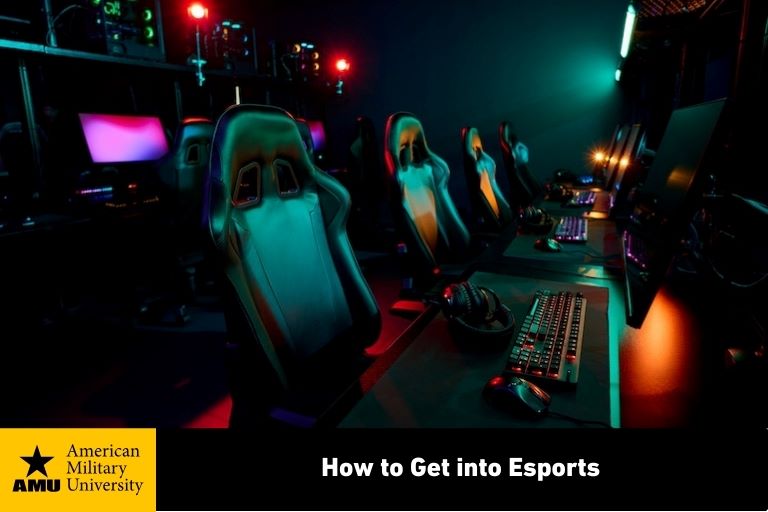 esports chairs at computer gaming station