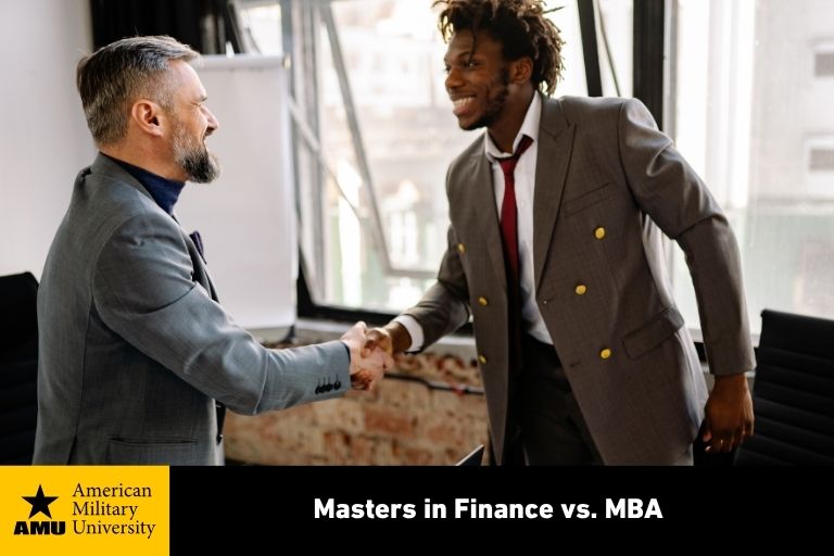 masters in finance vs. MBA
