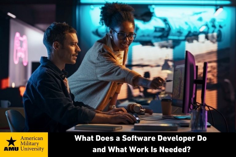 what-does-a-software-developer-do software developer at computer